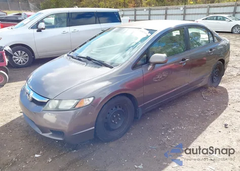 2009 Honda Civic Lx z USA, uszkodzony, nr VIN 2HGFA16589H532672